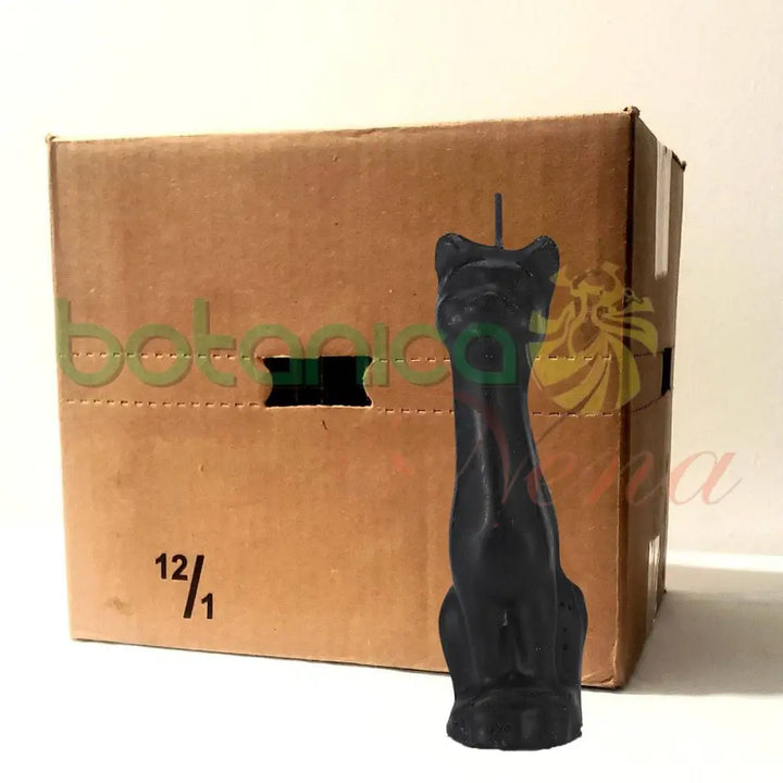 Velas Figura Gato Negro - Botanica Nena