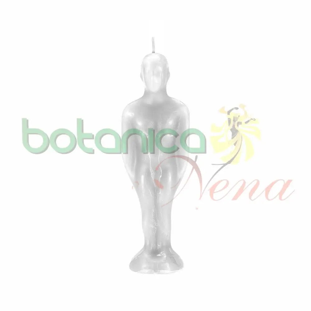 Velas Figura Hombre Blanco - Botanica Nena