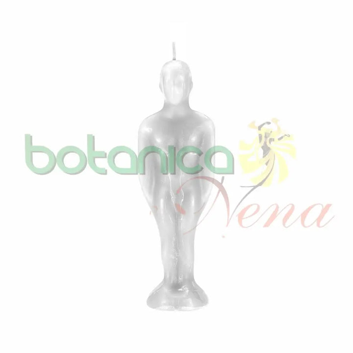 Velas Figura Hombre Blanco - Botanica Nena
