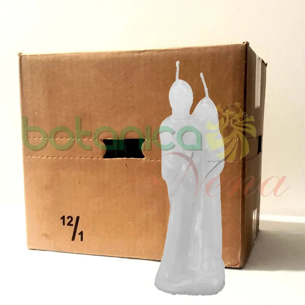 Velas Figura Matrimonio Blanco - Botanica Nena