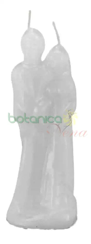 Velas Figura Matrimonio Blanco - Botanica Nena