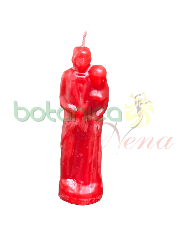 Velas Figura Matrimonio Rojo - Botanica Nena