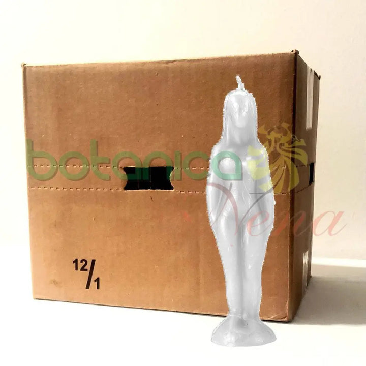 Velas Figura Mujer Blanca - Botanica Nena