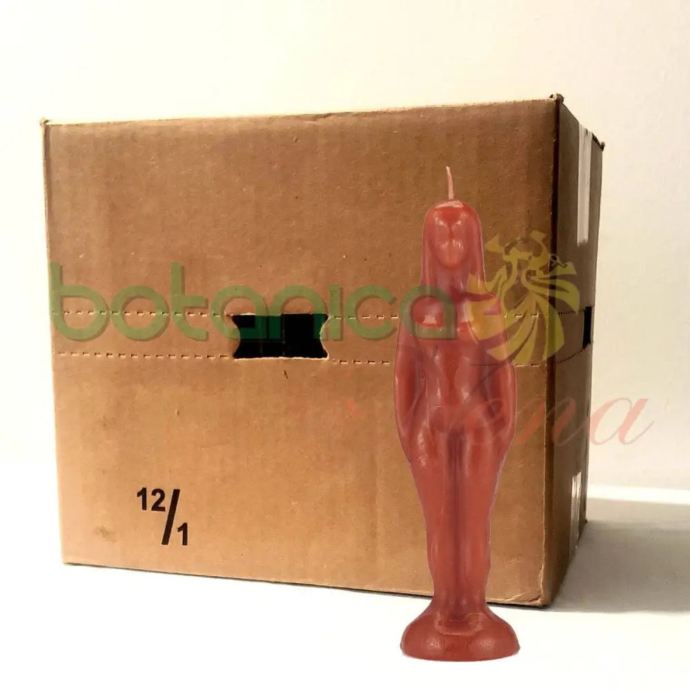 Velas Figura Mujer Roja - Botanica Nena