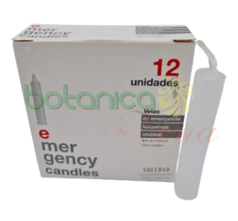Velas Household / caja 4"Alto. x 12 Unid - Botanica Nena