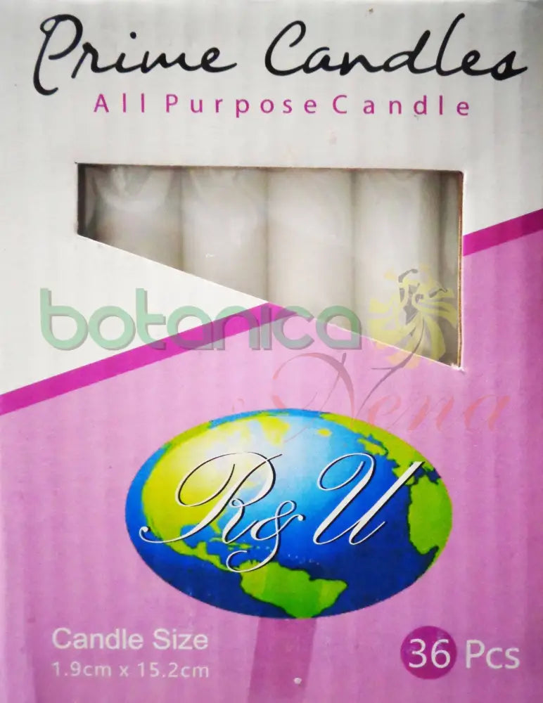 Velas Household / Domésticas Blancas - Botanica Nena