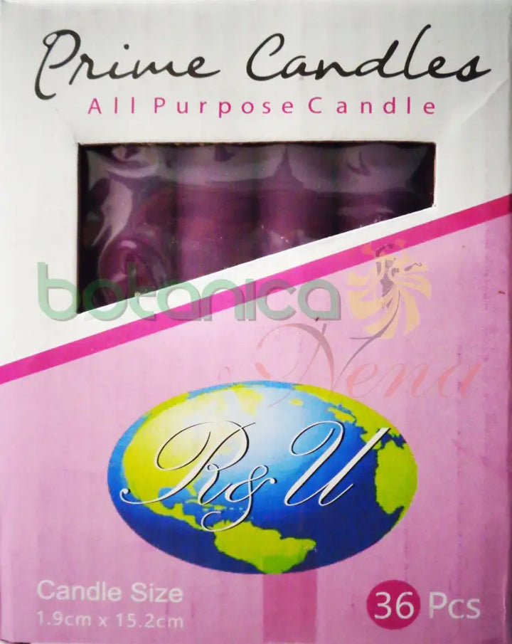 Velas Household / Domésticas Moradas - Botanica Nena