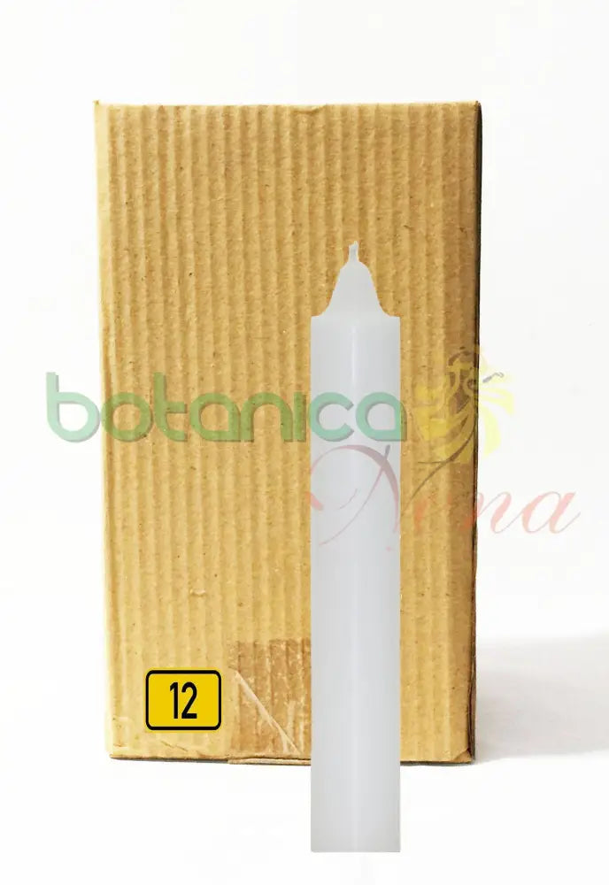 Velas Jumbo Blanca - Botanica Nena