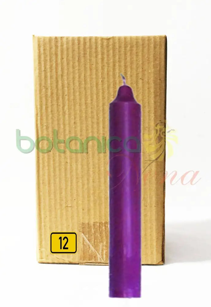 Velas Jumbo Morada - Botanica Nena