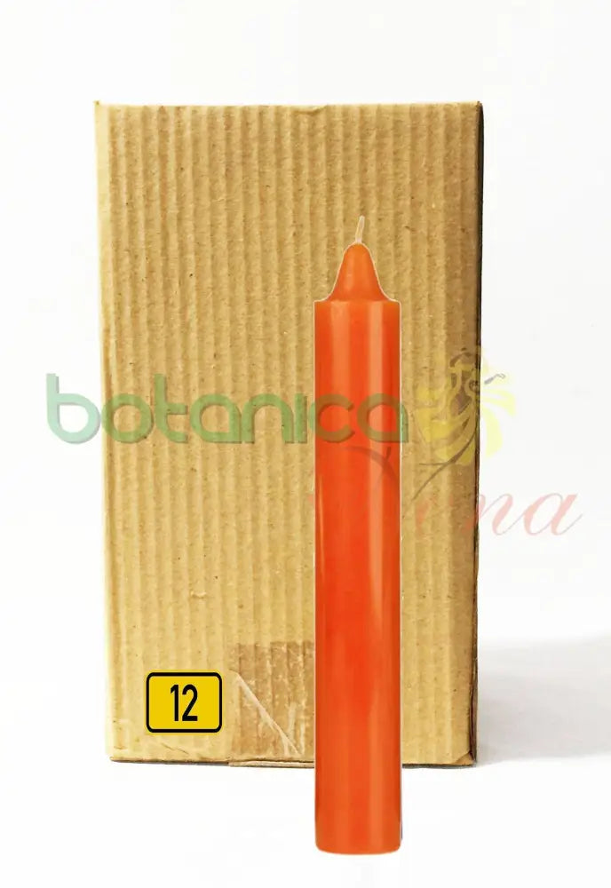 Velas Jumbo Naranja - Botanica Nena