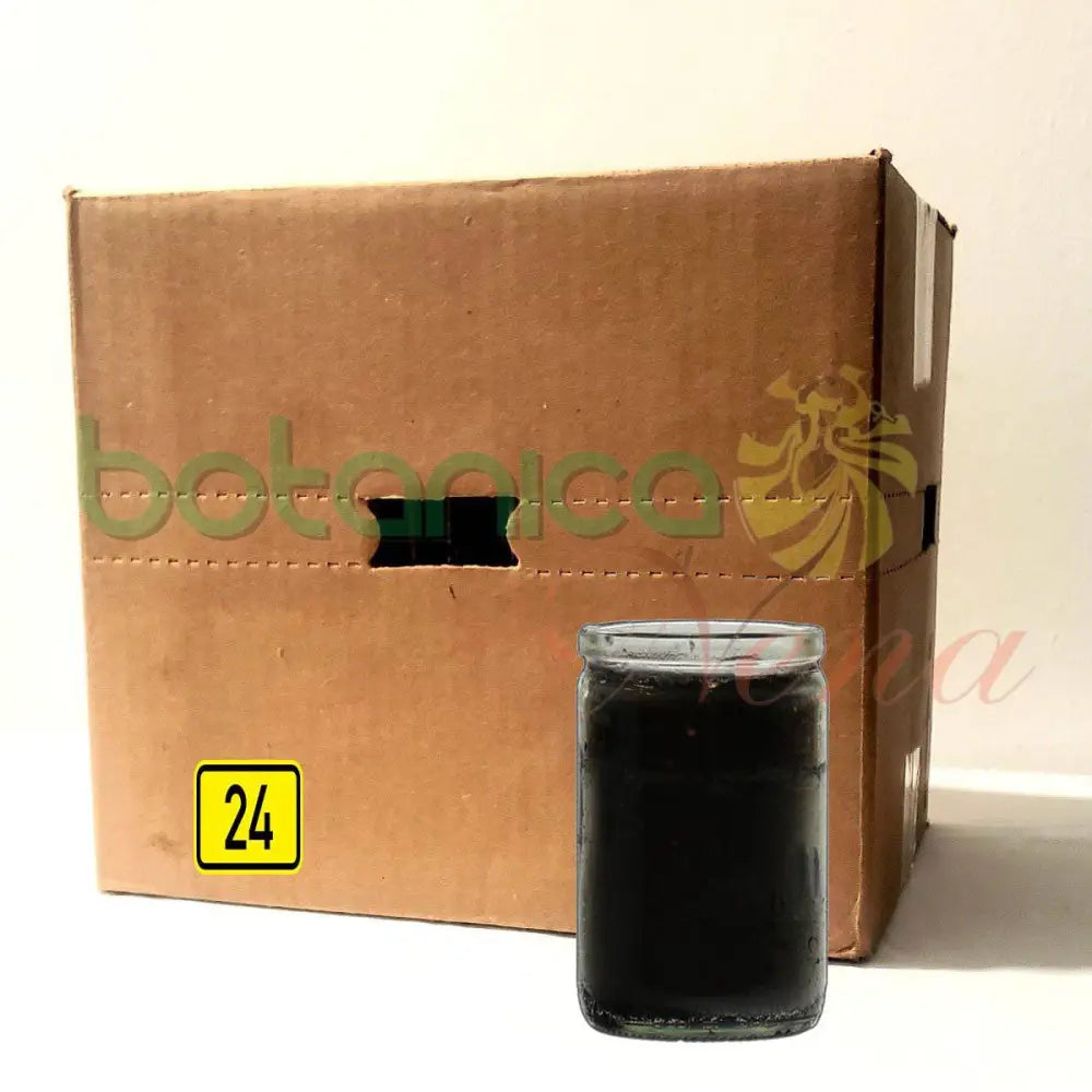 Velas Vasito Negras - Botanica Nena