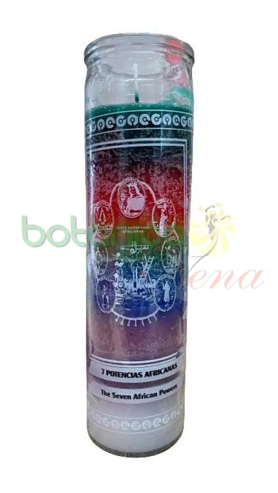 Velas Yoruba - 7 Potencias Africanas - Botanica Nena