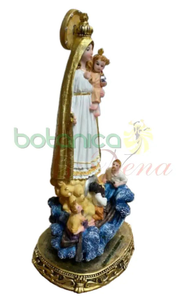 Virgen de la Caridad del cobre 12’’H