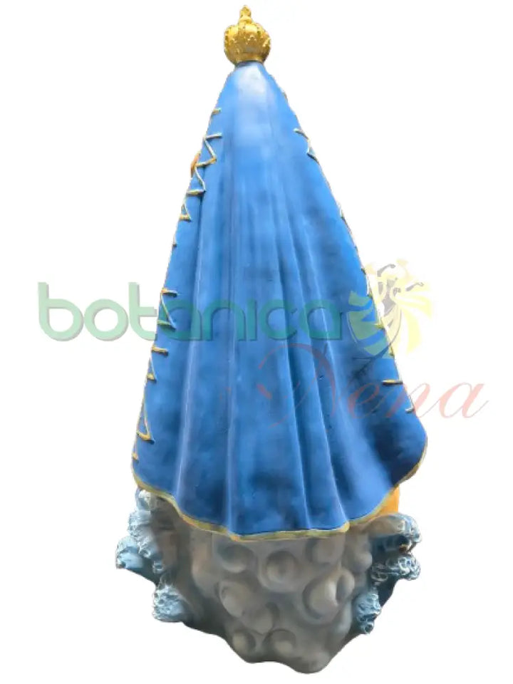 Virgen de la Caridad del cobre 24” Capa azul