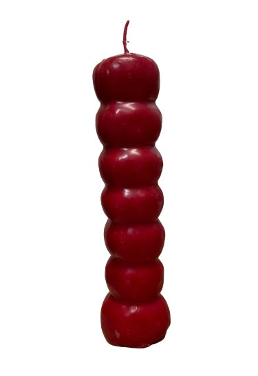 Velas Figura 7 Nudos Roja