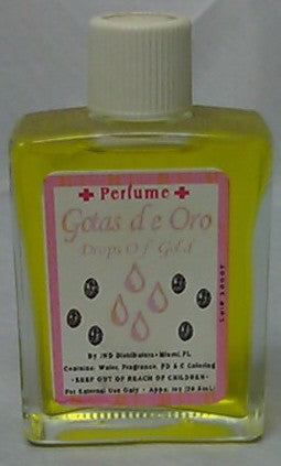 <p>Perfume Gotas de Oro (drops of gold) 1 oz.</p>