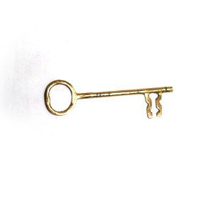 <p>Brass key small, Llave peque&ntilde;a</p>
