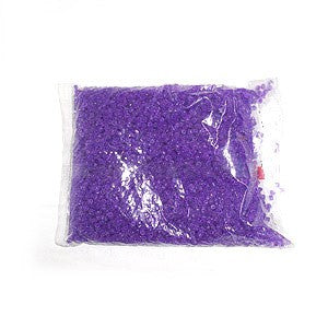 <p>Purple beads - cuentas moradas</p>