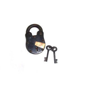 <p>Metal Lock and key. 4"</p>