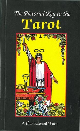 <p>The Pictorial Key to the Tarot.</p>
<p>Arthur Edward Waite.</p>
<p>Â </p>
<p>Book is in English.</p>