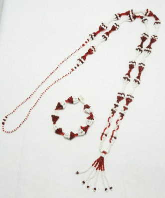 Mazo Shango with Ilde small beads 25" L