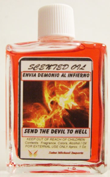 Envia el Diablo al Infierno Aceite  1 oz.
