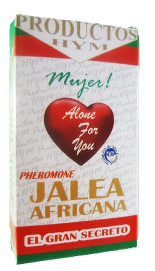 Jalea Africana Perfume con Feromonas  .5 oz.