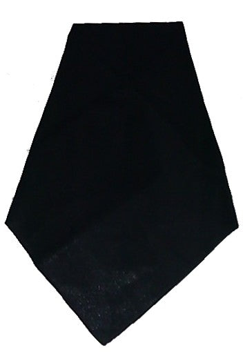 Pañuelo Negro Mediano 22" x 22"