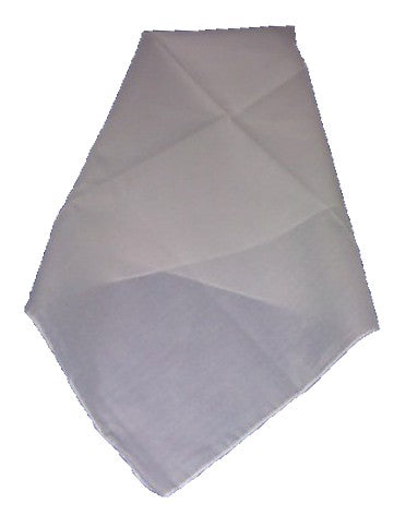 Yellow cotton handkerchief 23 x 23 inches.