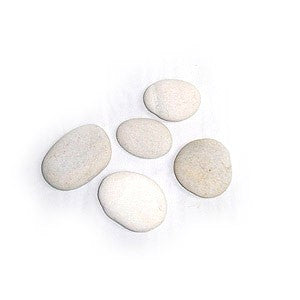 Large white stones - piedras blancas grandes