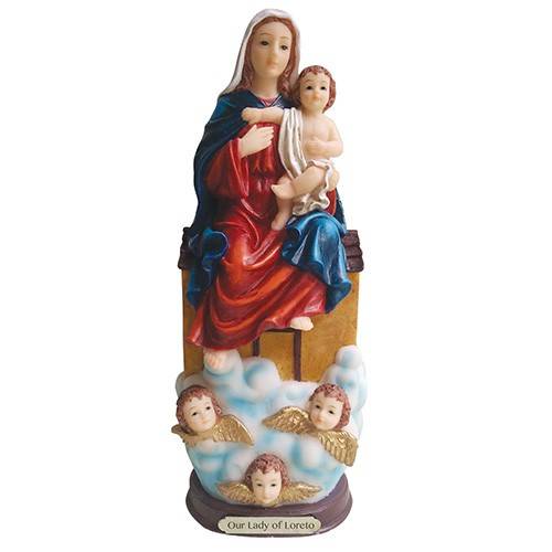 Our Lady of Loreto Statue - 8 Inch