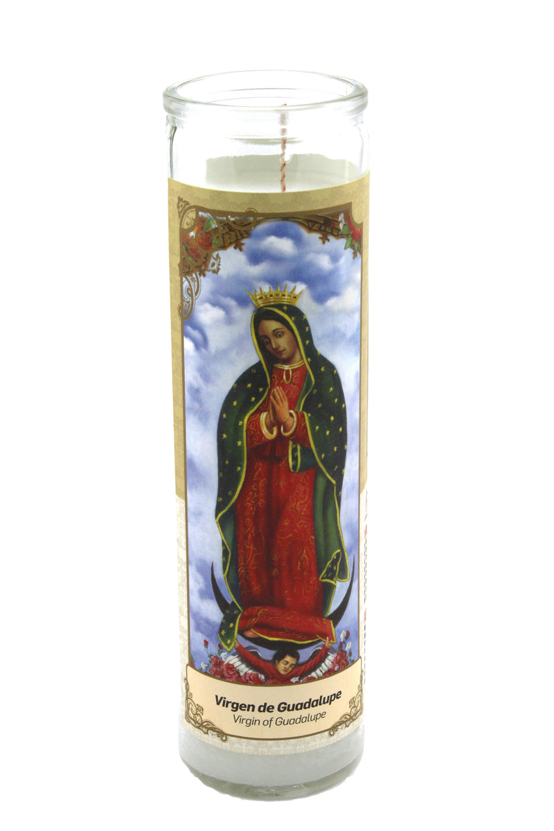 Vela 7 Dias - Virgen de Guadalupe (1 Unidad)