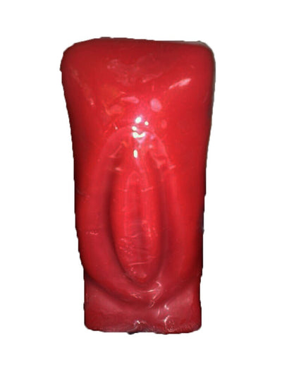 Vela Vagina (1 Unidad) Roja
