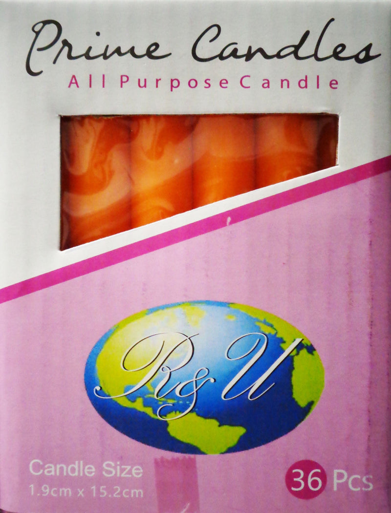 Orange Simple Household Candles