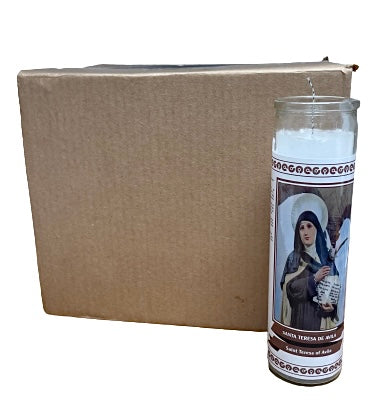 7 Day Candles - Saint Teresa Of Avila