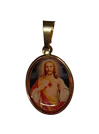 Jesus Medals 1"X1.5"