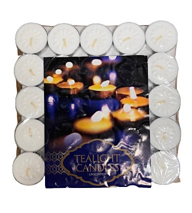 Tealights Candles Pack Of 50 Units