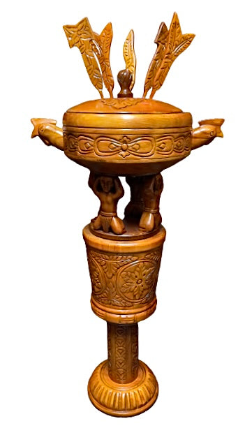 Pedestal With Pan And Tools For Shango 49"X24"