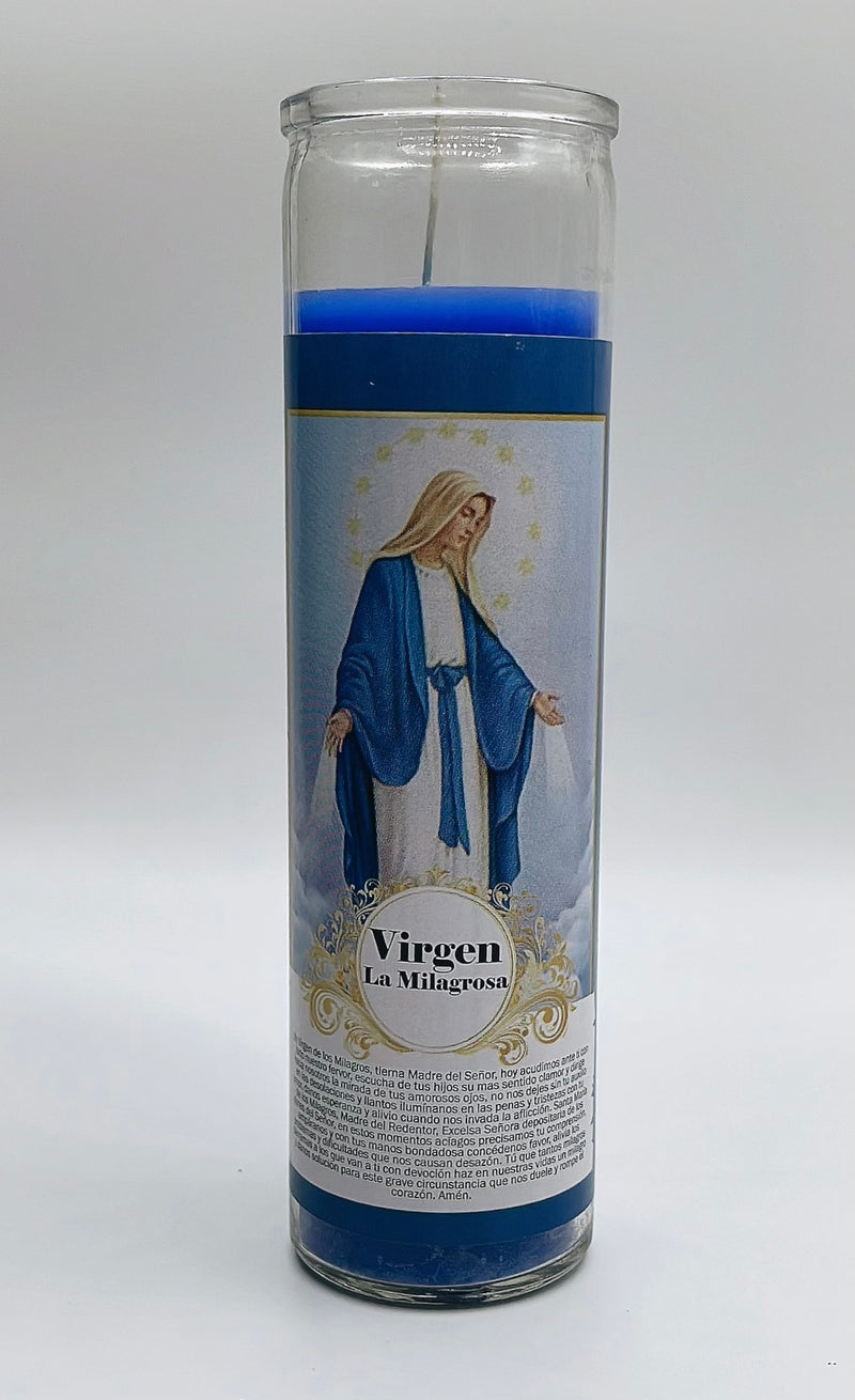 Catholic 7-day candles - Virgen La Milagrosa