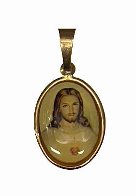 Jesus Medals 1"X1.5"