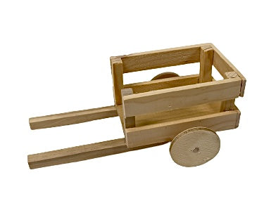 Wooden Wagon 8"X3.5"