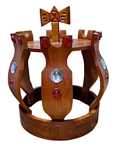 Wooden Crown For Shango 9"X8"