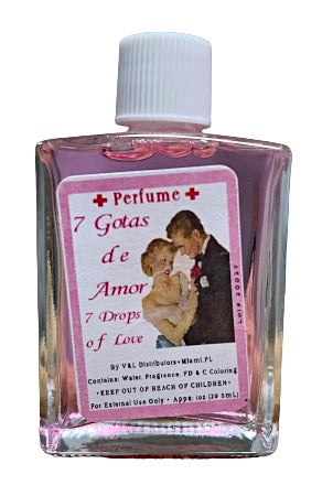 7 gotas de Amor - Perfume 1 oz